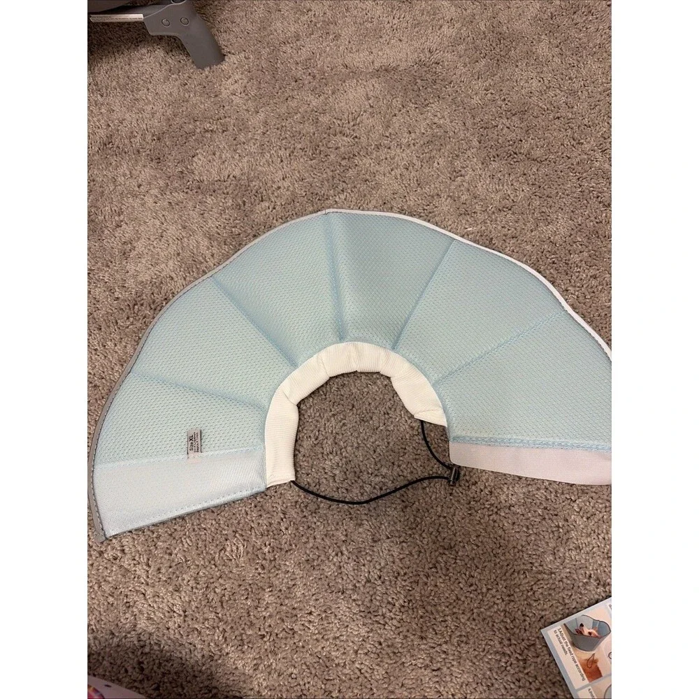 Dog Cone Collar, XL, Light Blue